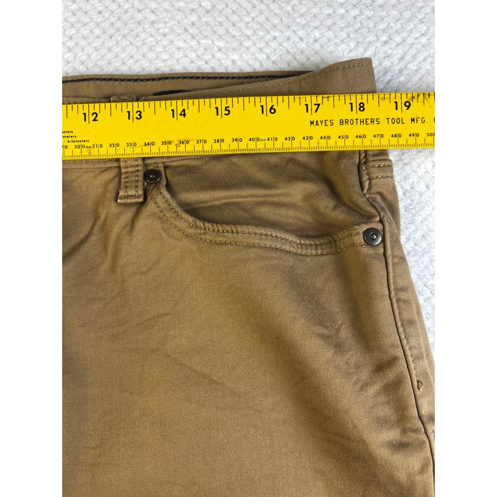 Banana Republic Travel Jean Slim Fit Mens 36x32 Tobacco Brown Stretch‎ Pants - Picture 4 of 9